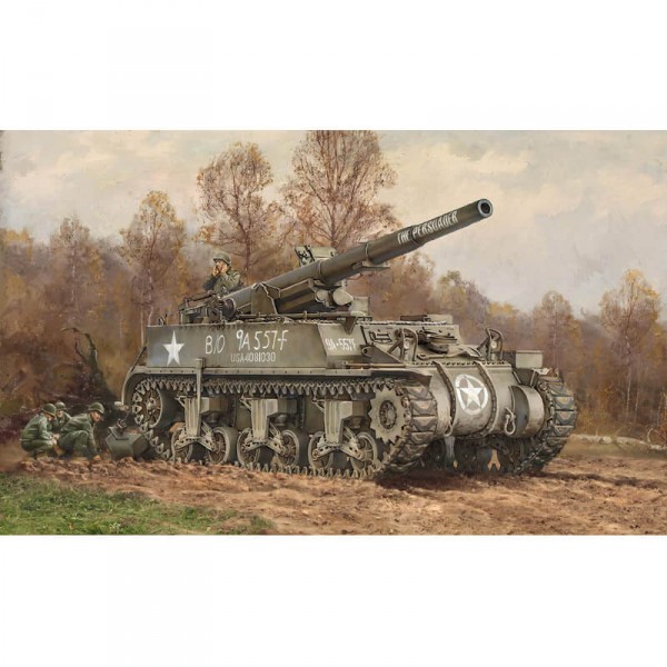 Tank model: M12 GMC - Italeri-I7076