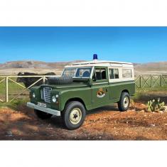 Maqueta de vehículo militar: Land Rover Serie III 109