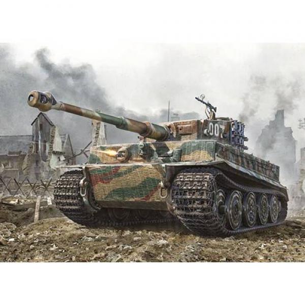 Maquette Char : Tiger I Normandie - Italeri-I6754