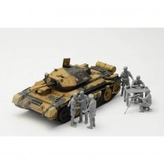 Maquette char : Crusader Mk.III et Equipage 