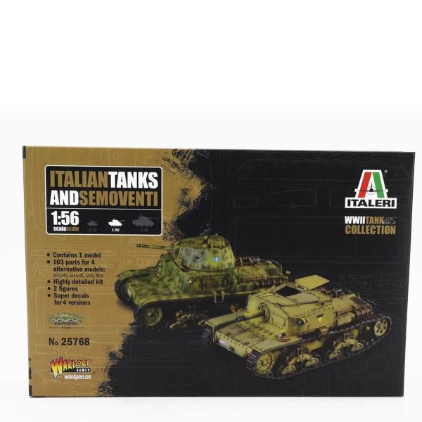 Tanks et Semoventi Italiens 1/56 - Italeri-I25768