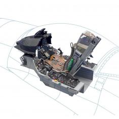 Zubehör für militärflugzeugmodell : Cockpit für F-16 Fighting Falcon