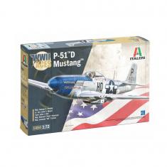 Maquette avion P-51D Mustang Aces - 1/72