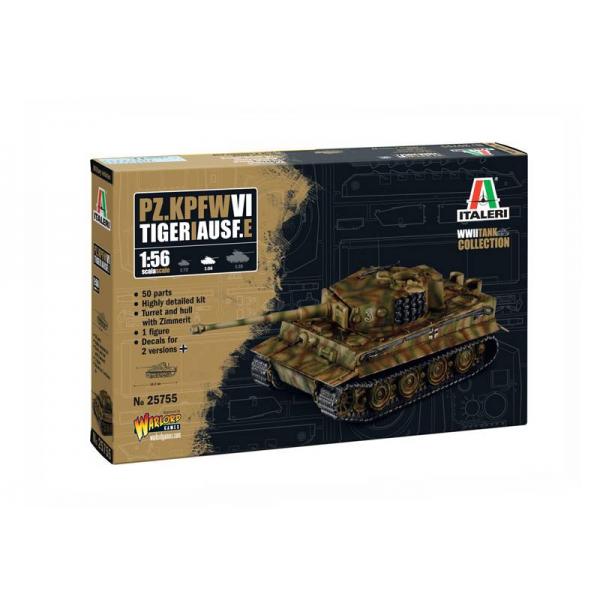 Maquette char : Pz. kpfw. VI Tiger I Ausf. E - Italeri-I25755