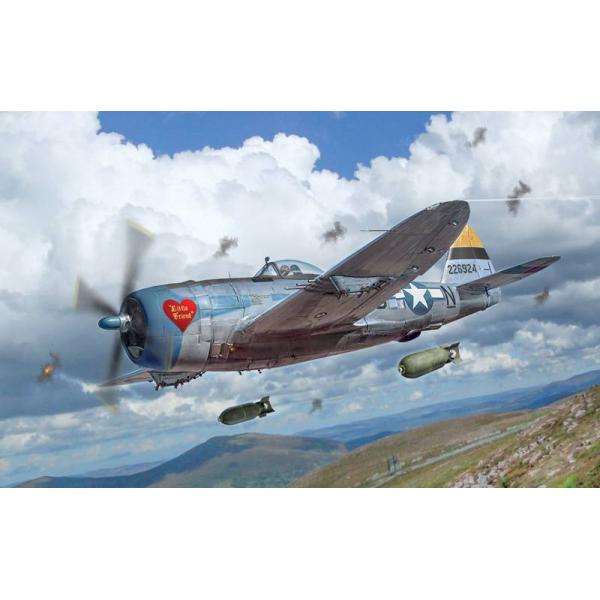 Maquette avion : P-47D Thunderbolt - Italeri-I2835