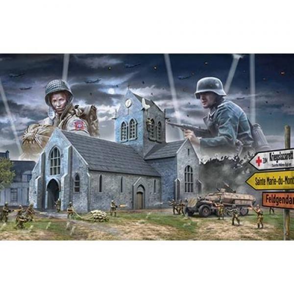 Maquette : ST MERE EGLISE 6/6/1944 - Italeri-I6199