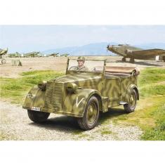 Model Military Car : Fiat 508 CM Coloniale