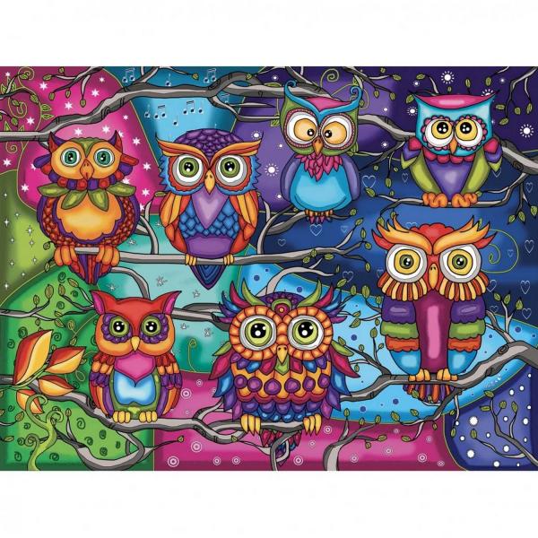 Puzzle 1000 pieces : Owl Always be There  - JP-CHOU1000