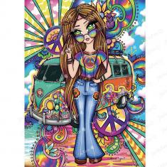 Puzzle 1000 pieces : Groovy Girl 