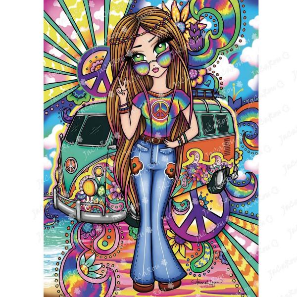 Puzzle 1000 pieces : Groovy Girl  - JPA-GROO1000