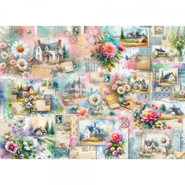  Puzzle 1000 Teile: COUNTRY BLISS LETTERS - DE-24025