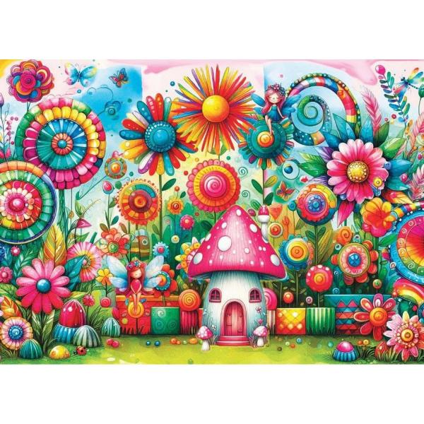 Puzzle 1000 pieces : DREAMY GARDEN - Delfy-DE-24007