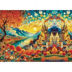  Puzzle 1000 pièces : HORIZONS D'OR