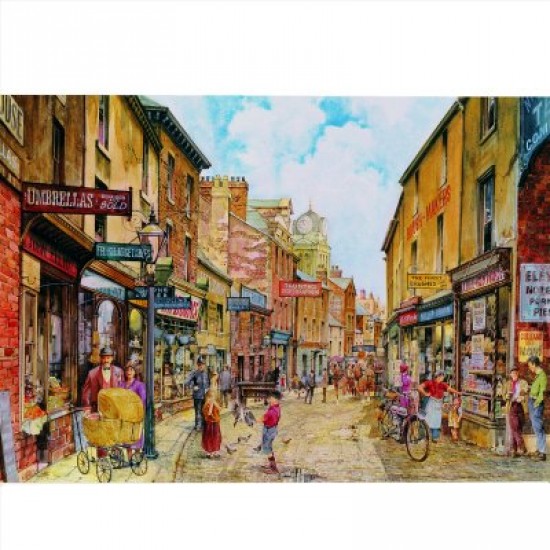 Puzzle 1000 pièces Classic deluxe Rue principale du village