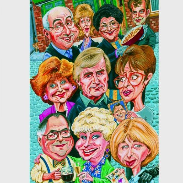 1000 Piece Jigsaw Puzzle - The Legends Collection: Coronation Street Characters - Hamilton-2011