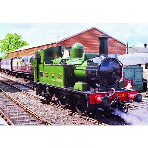 Puzzle 1000 pièces - Train à vapeur : G.W.R Tank - Hamilton-127-1