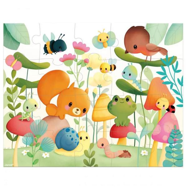 20 piece puzzle: Garden Companions - Janod-J02575