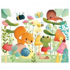 Puzzle 20 pièces : Les Compagnons du Jardin