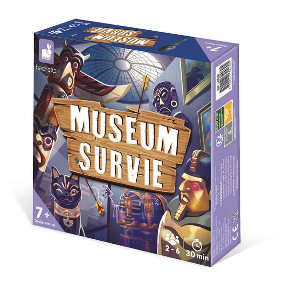 Juego de supervivencia: Supervivencia en el museo - Janod-J02460