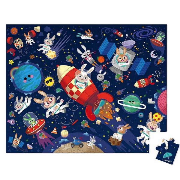 Puzzle 54 pieces: Rocket - Janod-J02545