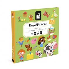 Libro magnético: Magneti'stories: La granja