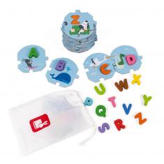 28 piece puzzle: I'm learning the alphabet