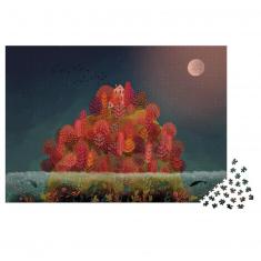 2000 Teile Puzzle: Roter Herbst