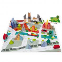 Kubix 60 Blocs et Puzzle Ville