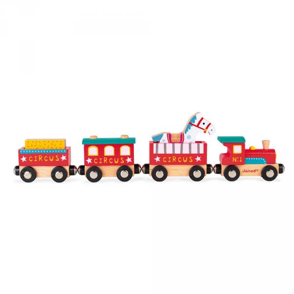Train Cirque en bois - Janod-J08588