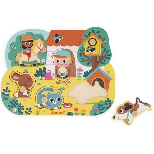 6-piece puzzle : countryside - Janod-J07107