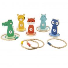 Ring toss game: animals