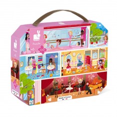 SUITCASE PUZZLE DANCE AACADEMY 100 PCS 