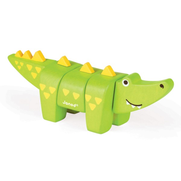 Animal kit à assembler : Crocodile - Janod-J08218
