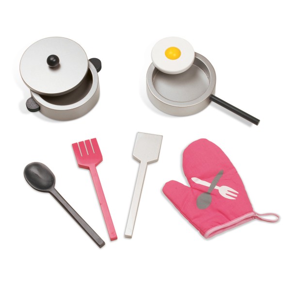 Promotion Cuisine Janod - J06533 - Maxi Cuisine Bois pour enfant Cuisine Enfant en Bois