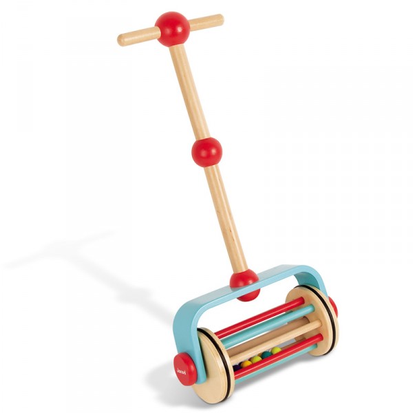 Jouet à Tirer Janod - Poules Et Poussins En Bois - Pour Bébé 18-36 Mois - Apprentissage Marche