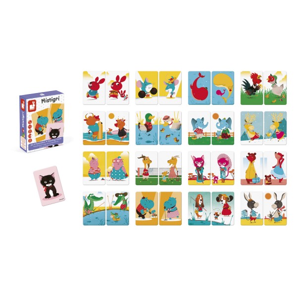 Juego de combinar Mistigri - Janod-J02752