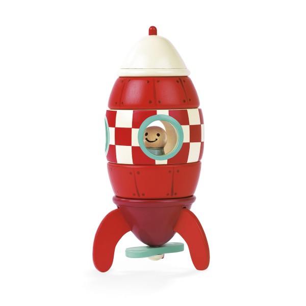 Kit de imanes Rocket: Modelo pequeño - Janod-J05207