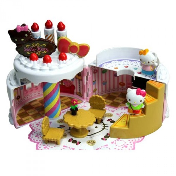 Maison gâteau d'anniversaire Hello Kitty - Janod-J290482