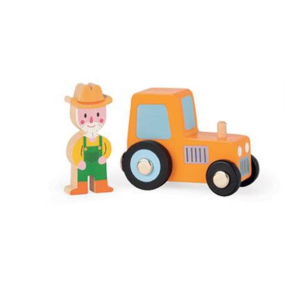Story : Set Ferme - Tracteur et fermier - Janod-J08570