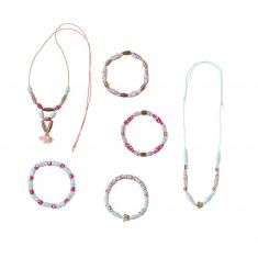 Creative kit: 6 paper bead jewelry to create