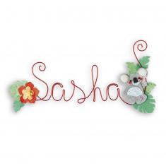 Creative kit: 1 Koala First Name Decoration To Create