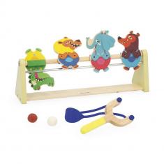 Juego de disparos Applepop: ¡Golpea... y derriba!