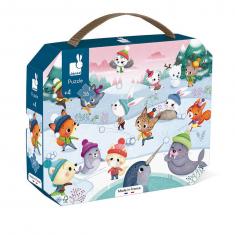 Snowball Battle Puzzle - 36 Pcs 