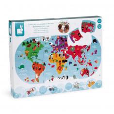 Jouets de Bain : carte des explorateurs