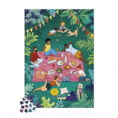Puzzle 1000 pièces : Pique-nique Entre Amis