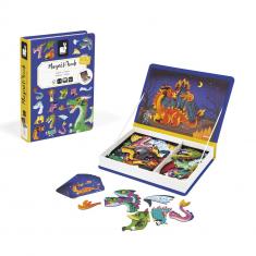 Magnéti'book Dragons: 53 magnets