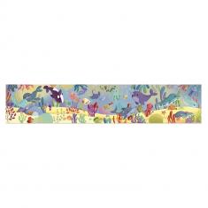Puzzle frise 36 pièces : Les Animaux Marins