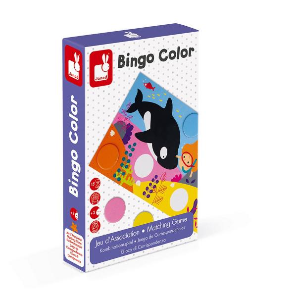 Juego de asociación: Bingo Color - Janod-J02693
