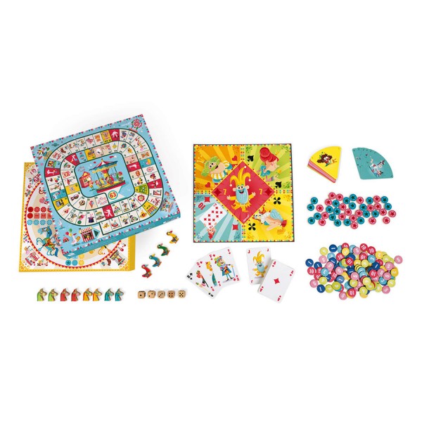 Karussell-Multi-Game-Box - Janod-J02742