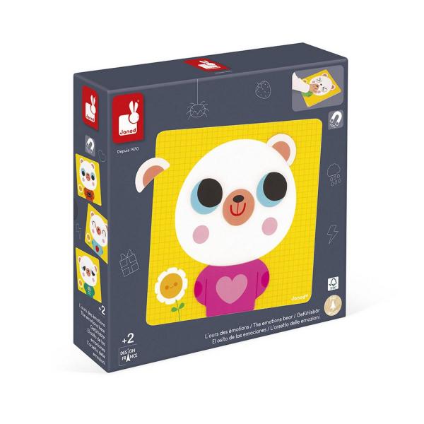 Juego Magnético - El Oso de las Emociones - Janod-J05447